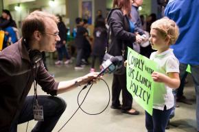Standing up for recess