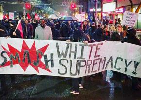 Seattle activists unite to march against the fascists